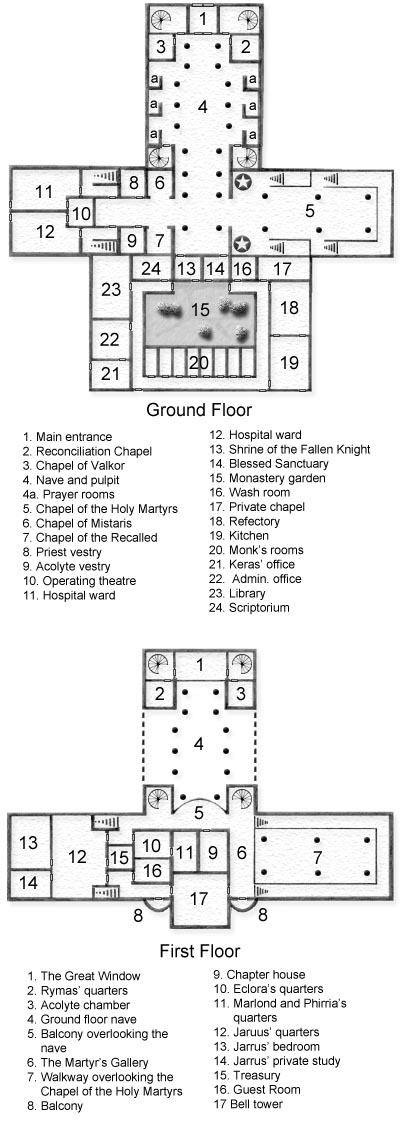 Abbey of Fandor Map